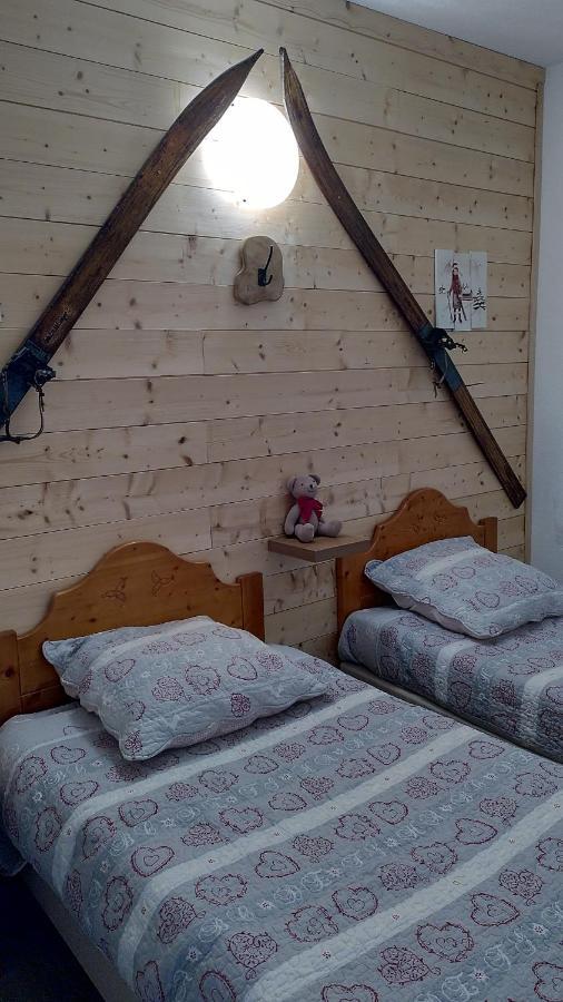 Appartement 2 Chbres Calme Vue Vallee 500M Des Pistes ル・コルビエ エクステリア 写真
