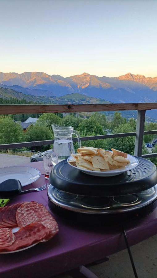 Appartement 2 Chbres Calme Vue Vallee 500M Des Pistes ル・コルビエ エクステリア 写真