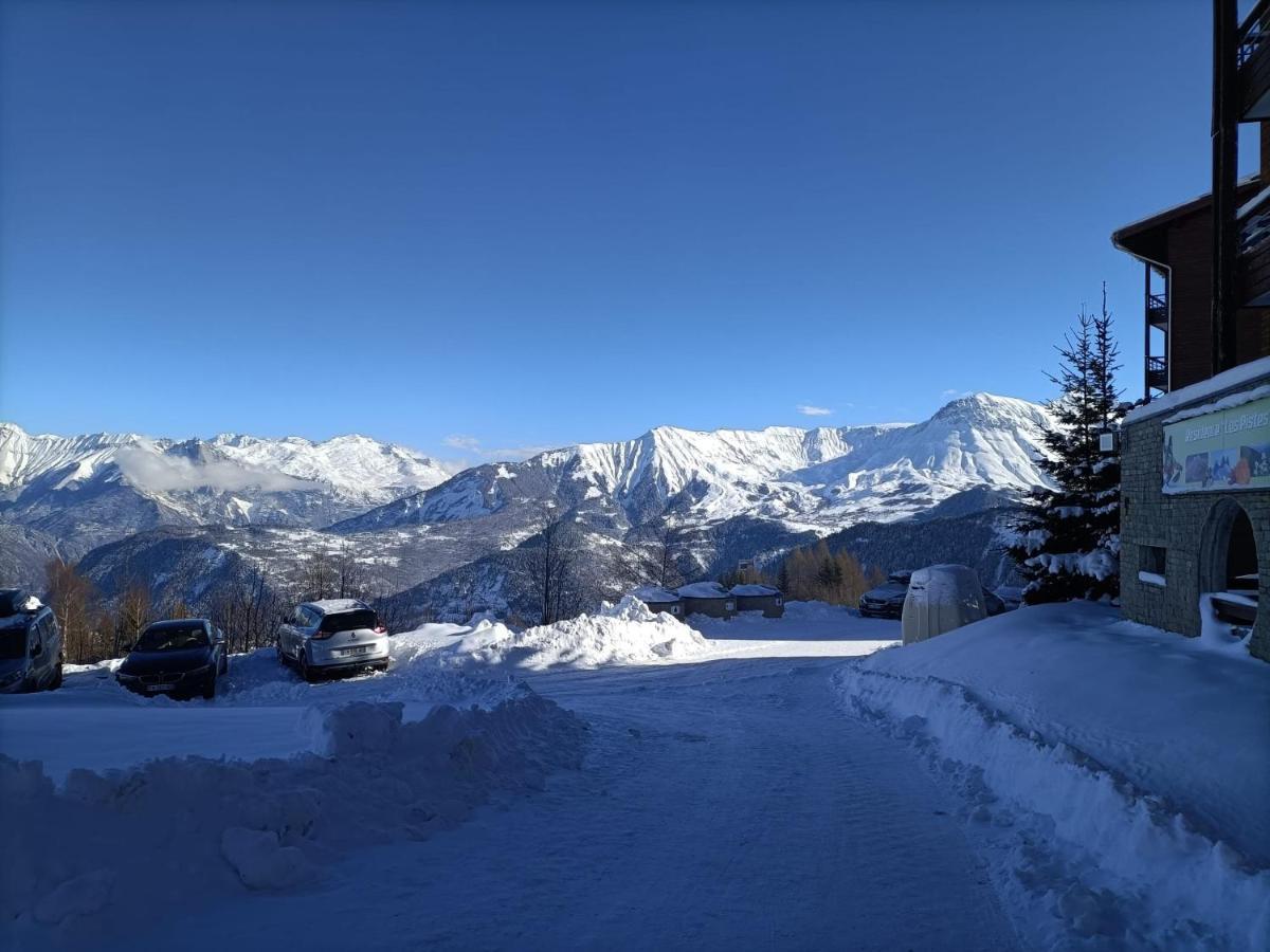 Appartement 2 Chbres Calme Vue Vallee 500M Des Pistes ル・コルビエ エクステリア 写真