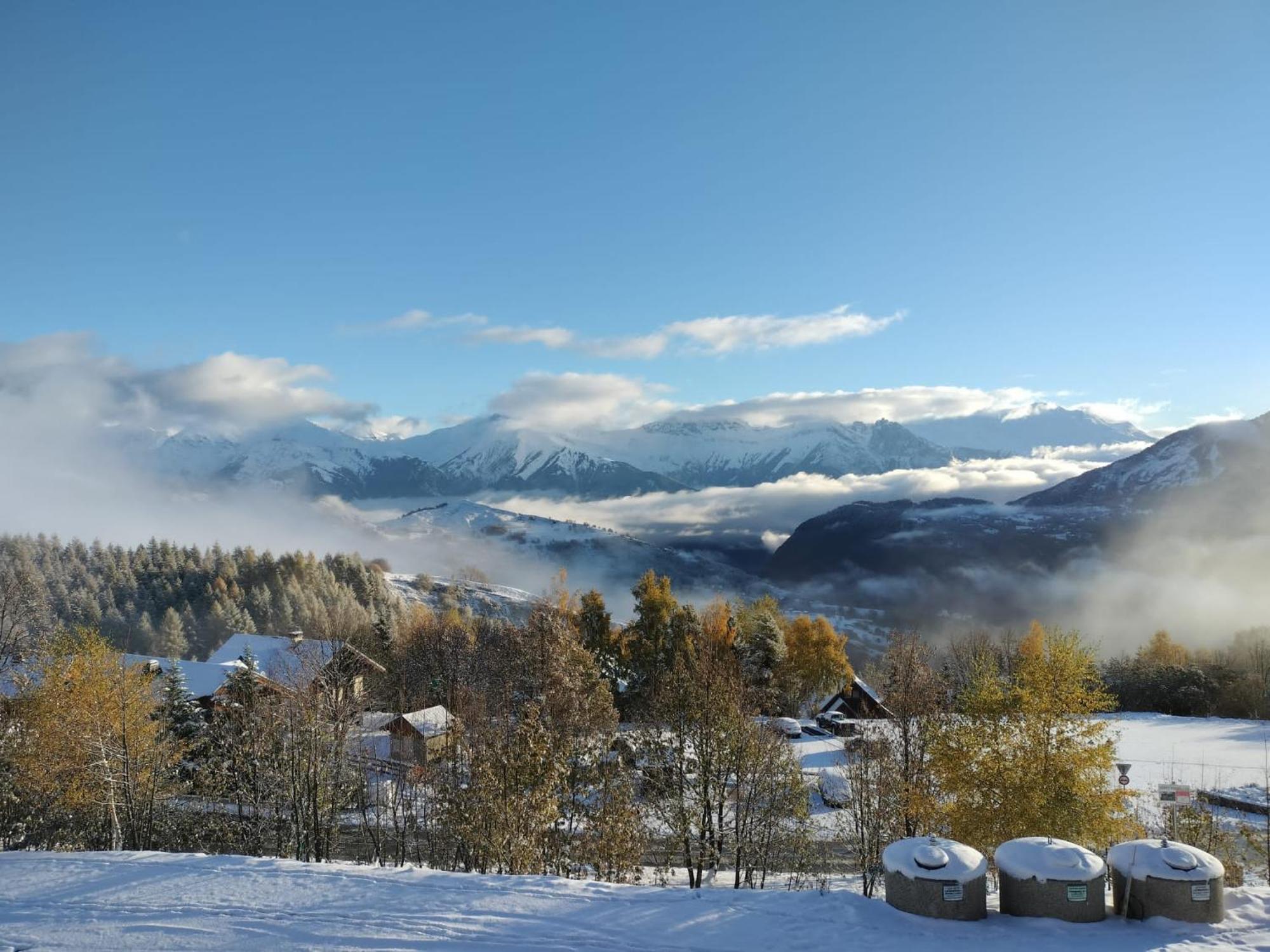 Appartement 2 Chbres Calme Vue Vallee 500M Des Pistes ル・コルビエ エクステリア 写真